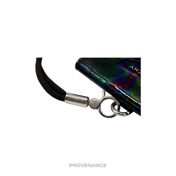 🔴 Givenchy Logo Neck Phone Lanyard Wallet - Iridescent - Picture 7 of 9